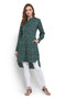 Garden-print - Cotton Exclusive In-Sattva Kurta Tunic - Full display |  In-Sattva