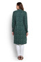 Garden-print - Cotton Exclusive In-Sattva Kurta Tunic - Back |  In-Sattva