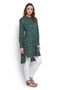 Garden-print - Cotton Exclusive In-Sattva Kurta Tunic - Side right |  In-Sattva