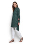 Garden -print - Cotton Exclusive In-Sattva Kurta Tunic - Side left |  In-Sattva