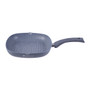 Granite Forged Non-Stick and PFOA-Free Aluminum Cooking Grill Pan | Side View