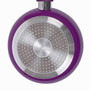 Royal Velvet Non-Stick and PFOA-Free Aluminum Fry Pan Skillet Tawa, Violet, bottom View zoomed in. 