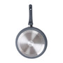 Grey Granite Forged Indian Dosa Tawa Crepe Pan (Non-Stick and PFOA-Free Aluminum) | Bottom View