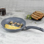 Granite Forged Non-Stick and PFOA-Free Aluminum Fry Pan Skillet Tawa, Gray