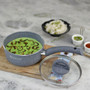 Granite Forged Non-Stick and PFOA-Free Aluminum Indian Cooking Lentil and Curry Pan 