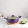 Wonderchef : Purple Casserole Pan | Natural View