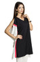 MOHR Women's Tunic Shirt with Sleeveless Color Blocking Ì´Ì_ÌÎÌÌÎÌ¥ Side