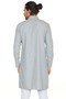 A.N.D. by Anita Dongre Long Pullover Kurta Tunic with Printed Mandarin Collar ÌÎå«ÌÎ_ÌÎÌ_ÌÎåÌÎÌ_ÌÎå´ Grey Front