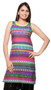 Rangmanch Women's Kurta Tunic- Multi Stripes ÌÎå«ÌÎ_ÌÎÌ_ÌÎåÌÎÌ_ÌÎå´ Front