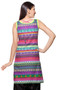 Rangmanch Women's Kurta Tunic- Multi Stripes ÌÎå«ÌÎ_ÌÎÌ_ÌÎåÌÎÌ_ÌÎå´ Back