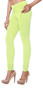 Women's Indian Solid Lime Green Churidar Leggings