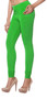 Women's Indian Solid Green Churidar Leggings