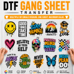 Custom DTF Gang Sheets