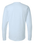 Tultex Style 202LS - Baby Blue - Back View