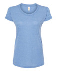 Tultex Style 253 - Athletic Blue Tri Blend - Front View