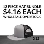 12 Blank Foam Trucker Hats Wholesale Bulk $4.16