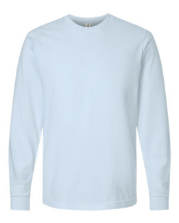 Tultex Style 202LS - Baby Blue - Front View