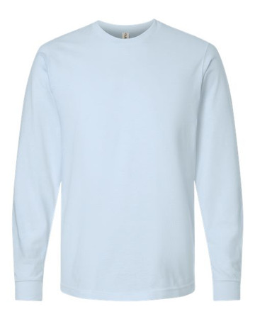 Tultex Style 202LS - Baby Blue - Front View