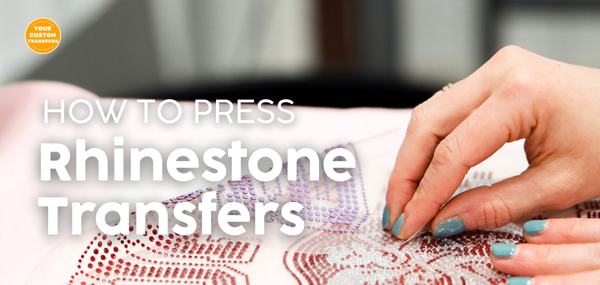 How To Press Rhinestone Transfers