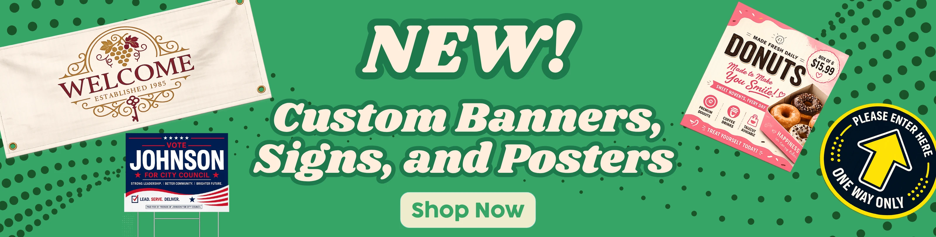 New Banners and Signs - Desktop