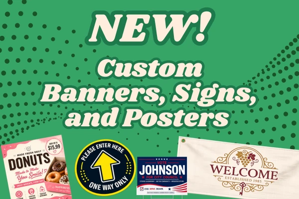 New Banners and Signs - Mobile