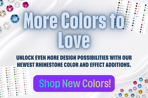 New Rhinestone Colors  - Mobile