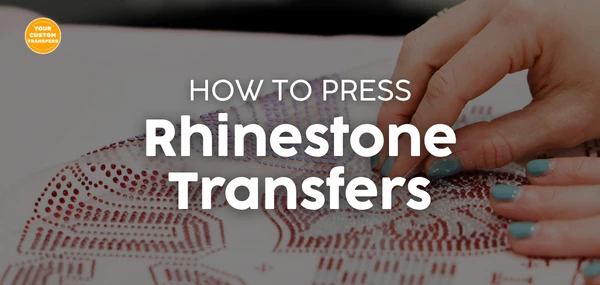 How To Press Rhinestone Transfers