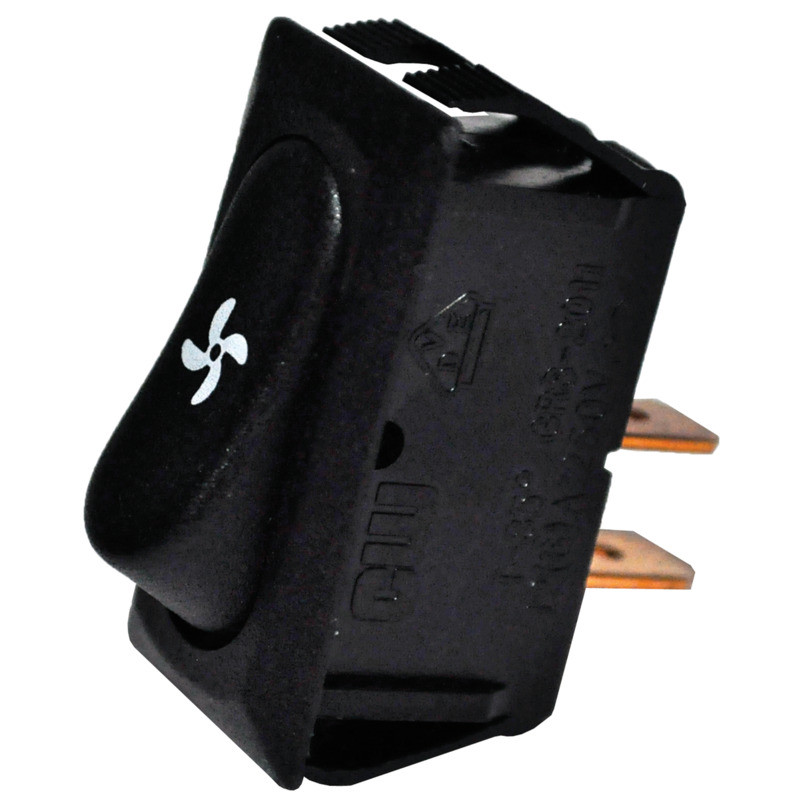 Fan Rocker Switch - 1-Speed - 2-Position | Style Crest