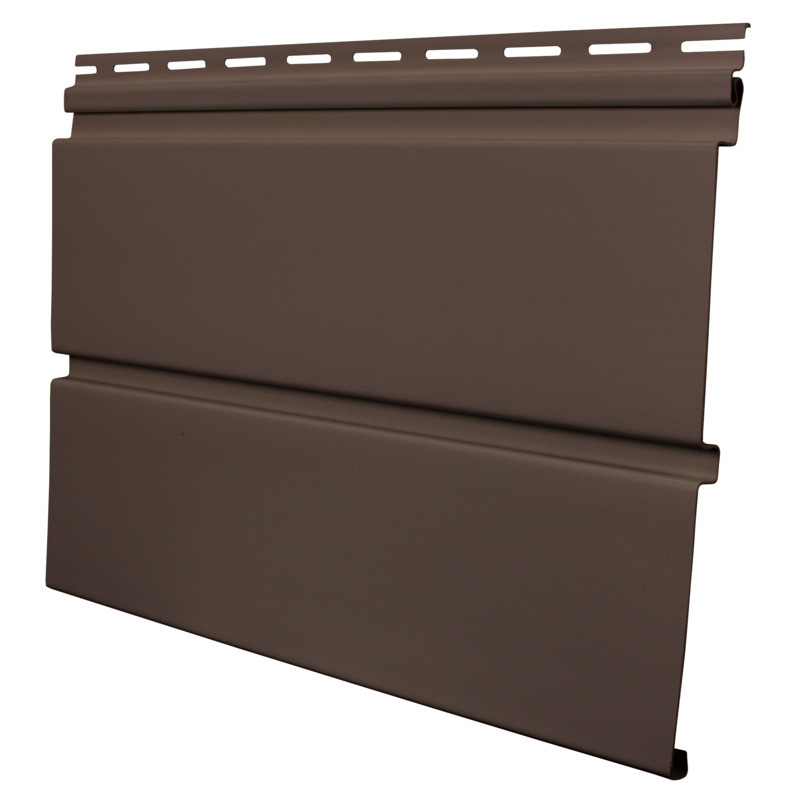 D5 Solid Vinyl Soffit - Musket Brown | Style Crest