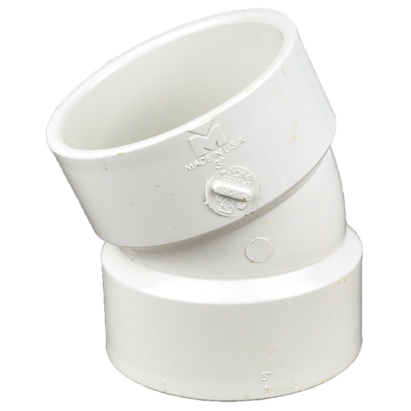 PVC 22-1/2 Degree Elbow - 3