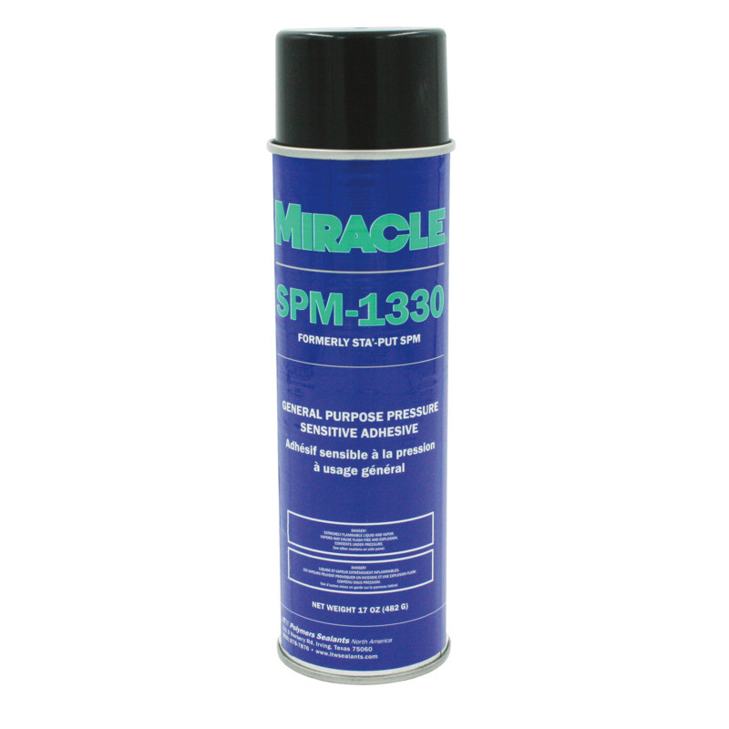Miracle SPM-1330 Pressure Sensitive Adhesive - 17oz | Style Crest