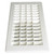 Plastic Register - White - 4"