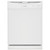 Dishwasher with Tall-Tub Design - 24"W x 25"D x 33-1/2"H - White