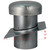 7" Roof Cap with Flange for 12 Degree Sloped Roof