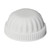 3/4" Lockup Cap for Ceiling Fixtures - White