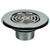 3-1/2" Shower Drain with Strainer