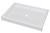 Watershed 42" x 60" Fiberglass Shower Pan - Center Drain - White