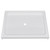 Watershed 60" x 42" Fiberglass Shower Pan - Center Drain - White