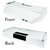 115V Range Hood with Light - Top or Back Square Exhaust - 42" x 12" - White