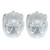 Replacement Hot & Cold Faucet Handles for Garden Tub Faucet #PF214304