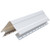 4" Outside Corner - 10' - White