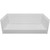 Watershed 54" x 27" x 17" Fiberglass Mobile Home Shower Pan -  White