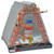 Manufactured Home Indoor Tube-In-Fin A-Coil - 3-Rows - R-410A - 19-5/8"D x 18"W x 18-1/2"H - Model 1854*4A