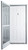 38" x 80" 6-Panel Fiberglass Combo Door - Knocker Viewer