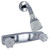 2-Knob Shower Faucet - 8" - Plastic Stem and Bonnet - Plastic Underbody