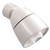 3/8" Shower Head White ABS