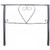 Standard Back Rail - 38" Wide