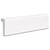 1-3/8" x 7' Vinyl Tub Molding - White
