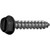 1" Skirting Installation Screws - Black