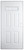 32" x 76" 6-Panel Outswing Steel Door - 4-Lite Window